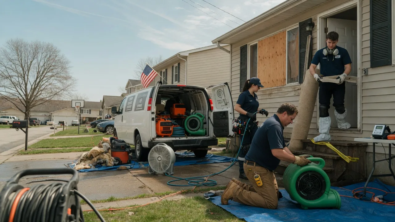 Water Damage Restoration in Woodson, AR near me